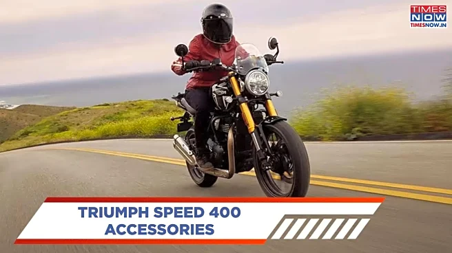 Triumph Speed 400 Complete Accessories List For India