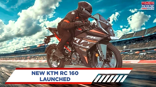 New KTM RC 160 Launched In India — Check Price, Top Speed And Features