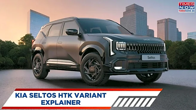 2026 Kia Seltos HTK Explained - What Does Mid Variant Offer For Rs 13.09 Lakh?