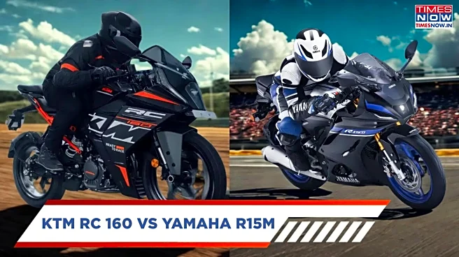 KTM RC 160 Vs Yamaha R15M — Price, Performance And Feature Face-Off