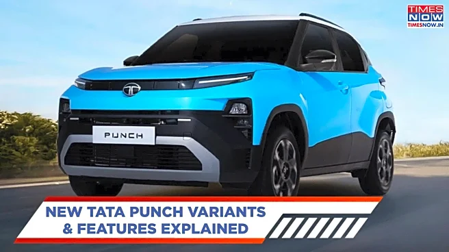 Tata Punch Facelift Variant-Wise Features Revealed Ahead Of Launch