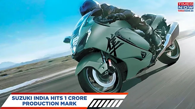 Suzuki Motorcycle India Hits Huge Milestone - 1 Crore Two-Wheelers Produced