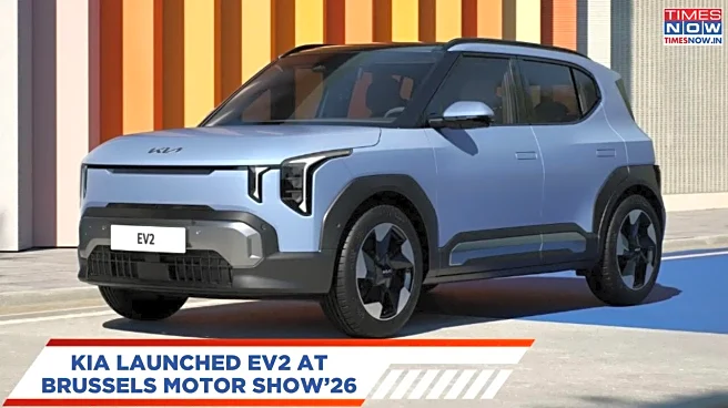 Kia EV2 Unveiled At Brussels Motor Show 2026 - Here Are The Details