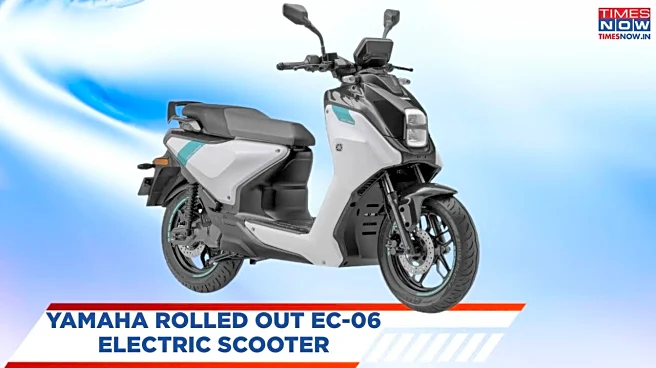 Yamaha EC-06 Electric Scooter Rolled Out In Karnataka - Here Are The Details With Features