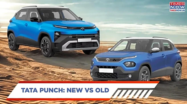 Tata Punch Facelift Vs Old Model — Price, Design And Features Comparison