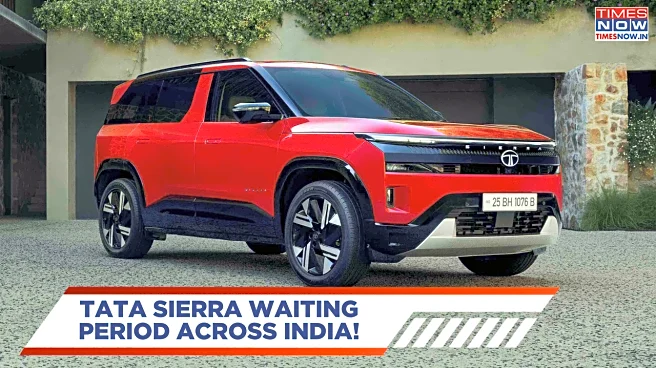 Tata Sierra SUV Deliveries Start Pan-India - Waiting Period For Popular Variants Like Pure, Accomplished And More