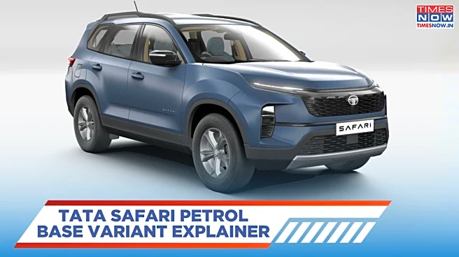 Tata Motors Safari Petrol Base Variant Features - What Do You Get For Rs 13.29 Lakh?