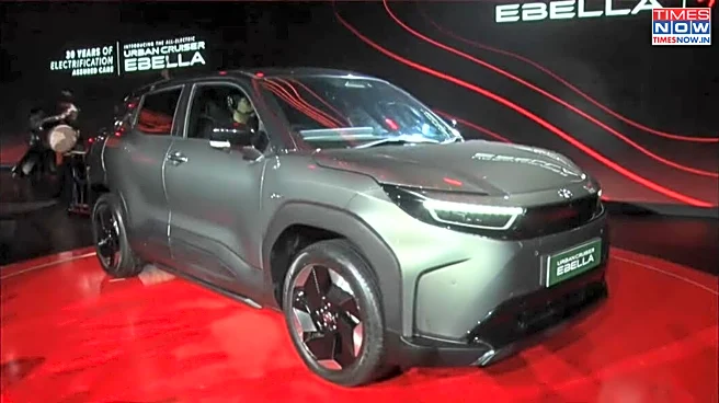 Toyota Reveals Urban Cruiser EBELLA In India - Gets 543 Km Range, Dual-Screens And More