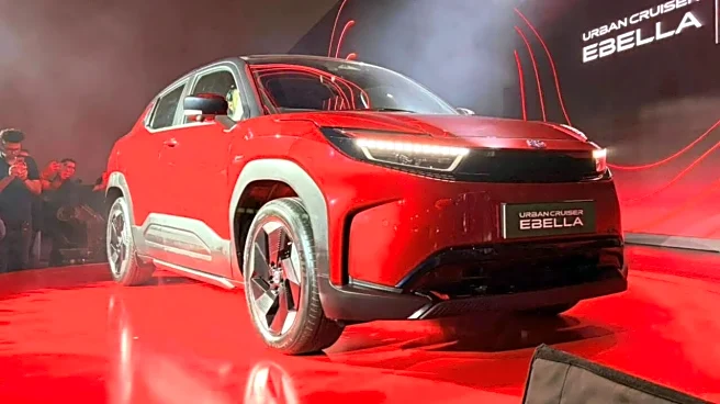 Toyota Urban Cruiser Ebella Bookings Open In India - Check Booking Amount, Range And More