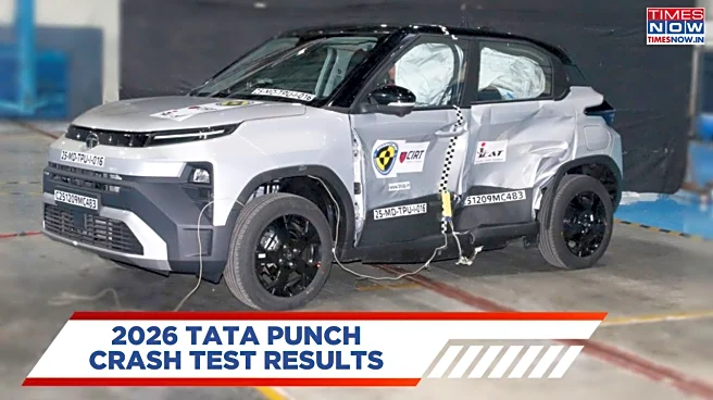 2026 Tata Punch SUV Scores 5-Star Rating In Bharat NCAP Crash Tests