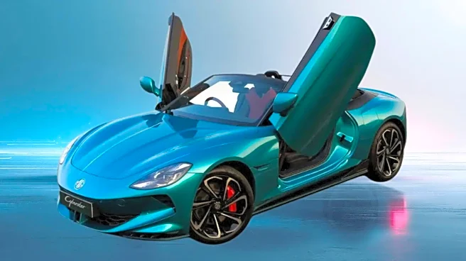 MG Cyberster Gets New Irises Cyan Colour Option - Here Are The Details