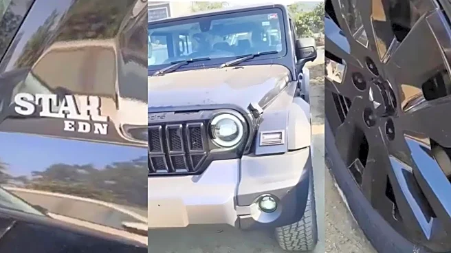 Mahindra Thar Roxx Star Edition Leaked - How It Differs From The Standard Model