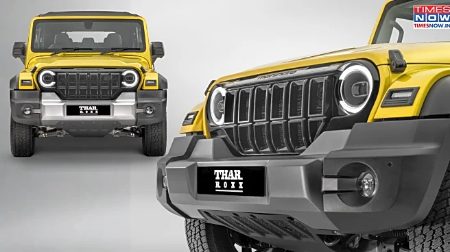 Mahindra Thar Roxx Goes Yellow - Star Edition Launched At Rs 16.85 Lakh