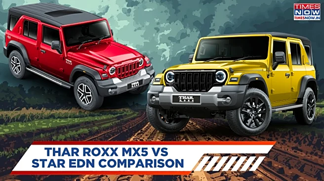 Mahindra Thar Roxx MX5 vs Star Edition - Which Variant Is Value For Money?