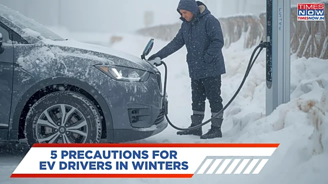 5 Precautions To Take With Your EV In Extremely Cold Weather