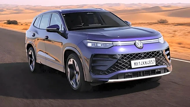 Volkswagen Tayron R-Line Revealed For India - Design, Features And Powertrain Details