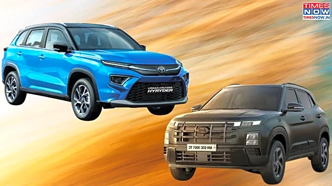 Toyota Urban Cruiser Hyryder Vs Hyundai Creta - Which Mid-Size SUV Makes More Sense?