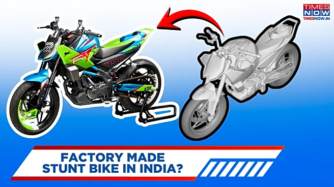 TVS Patents New Stunt Bike Design, Will Be Called The RTR HyprStunt
