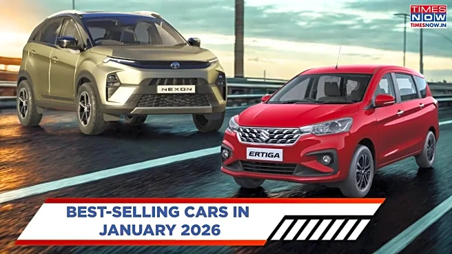 Top 5 Best-Selling Cars In January 2026: Tata Nexon, Hyundai Creta And More