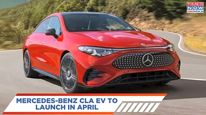 Mercedes-Benz CLA EV Set To Debut In April - Check Out The Photos