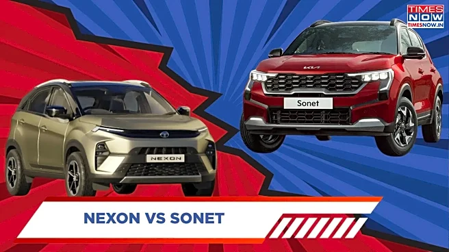 Tata Nexon Vs Kia Sonet - Price, Specs, Mileage And Features Comparison