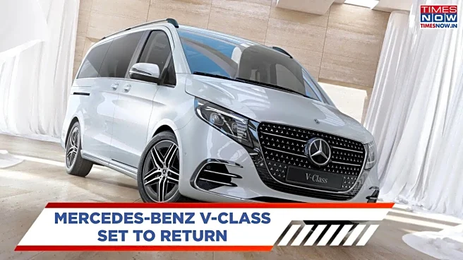 Mercedes-Benz V-Class India Launch - What To Expect On March 3