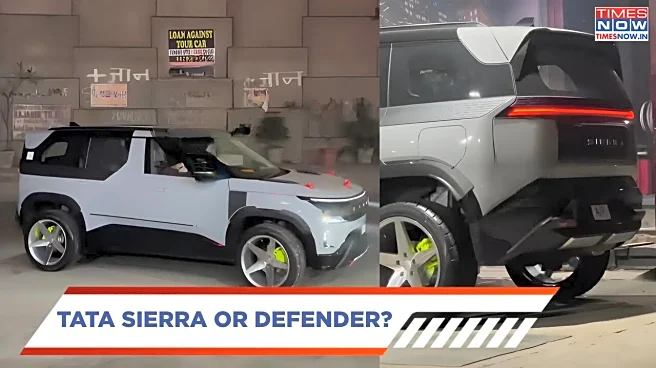 This Custom Tata Sierra Is Turning Heads On Social Media - Watch The Viral Video