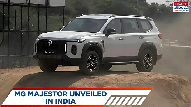 MG Majestor SUV Unveiled In India - Here Are The Features, Variants, Pre-Booking Amount Details