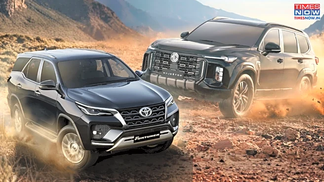 MG Majestor vs Toyota Fortuner 4x4 Tech Comparison - Which One Is More Capable?