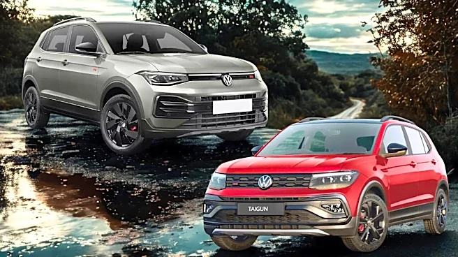 Volkswagen Taigun Facelift Vs Old Model: What's Different?