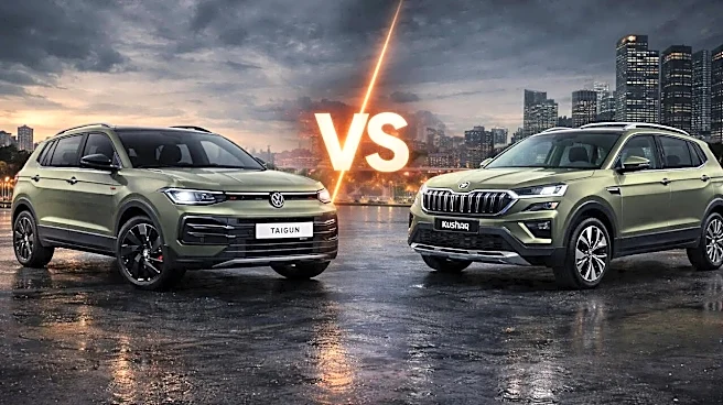 Volkswagen Taigun Facelift Vs Skoda Kushaq - Features And Specs Comparison