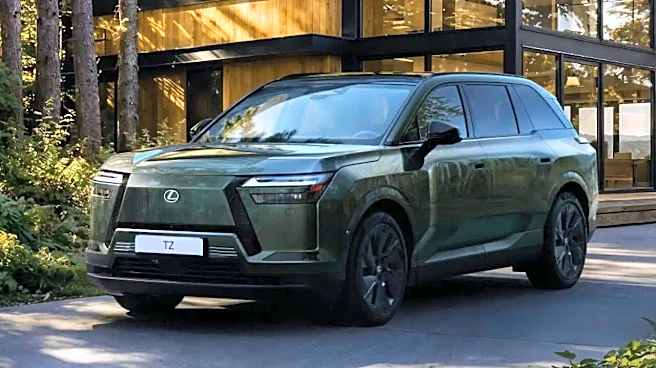 Lexus TZ Electric SUV Revealed With 530 Km Range And Three-Row Seating