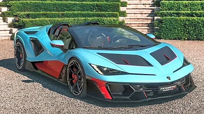 This Roofless Lamborghini Fenomeno Roadster Has Fighter Jet Vibes
