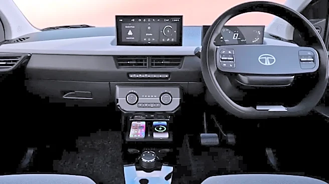 2026 Tata Tiago Interior Design Revealed - New Dashboard, Bigger Screens And More