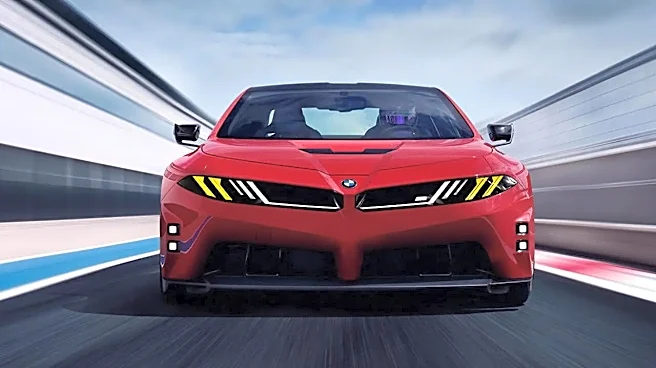 BMW M Concept Neue Klasse Unveiled At Le Mans — The First Look At The 2027 Electric M3