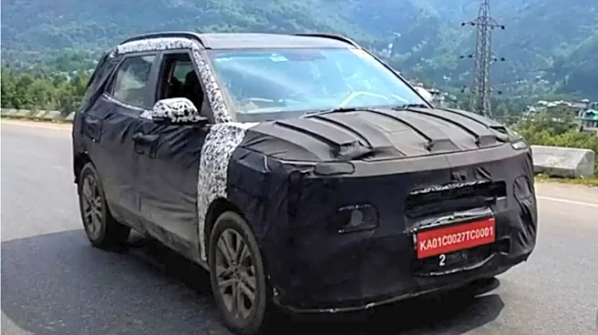 New Kia Sonet Spied Testing With Updated Design to Challenge Brezza and Nexon
