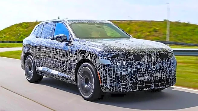 New BMW iX5 EV Packs 578HP, 800V Ultra-Fast Charging And 'Snake Eye' LEDs