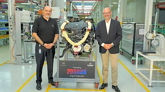 Force Motors Produces 2 Lakh Mercedes-Benz Engines In India, Milestone Unit Powers GLS 450