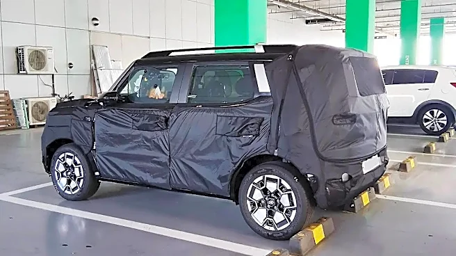 Tata Punch EV Rival Spotted - New Hyundai Sub-4m Electric SUV Undergoes Testing