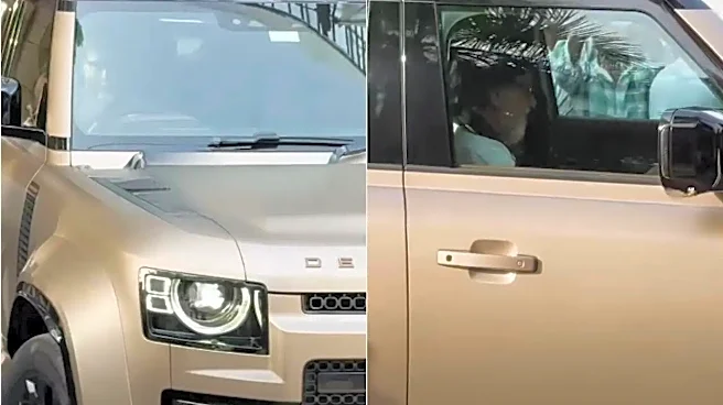Amitabh Bachchan Spotted Driving India’s Most Powerful V8 Land Rover Defender Octa - Watch