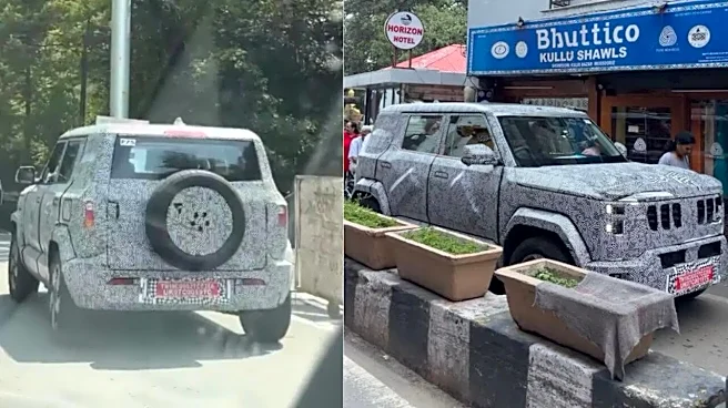 Mahindra’s ‘Mini Defender’ Spied in Mussoorie with Production Headlamps — See Design Details