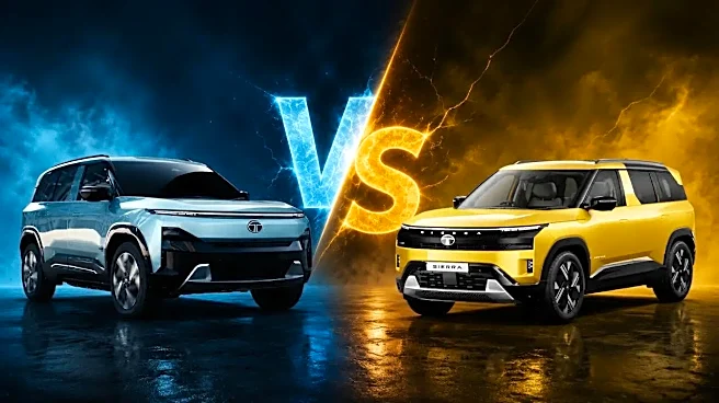 Tata Sierra EV vs Standard Model - Design Differences Explained