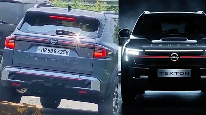 New Nissan Tekton Rear Spied - Creta, Duster Rival Coming on July 9