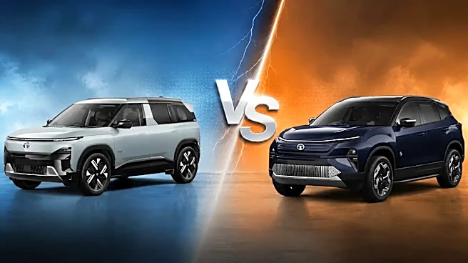 Tata Sierra EV vs Harrier EV Spec Comparison – Which Is Better