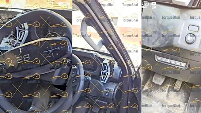 Mahindra Vision S Interior Revealed: Sub-4m SUV Spied With Scorpio N Tech