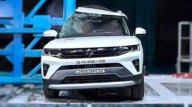 2026 Maruti Suzuki Brezza Scores 5-Star Safety Rating In Bharat NCAP Crash Tests