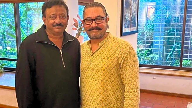 Ram Gopal Varma Poses With 'Rangeela Man' Aamir Khan In New Pic, Fans Wonder 'Is Something Big Coming?'