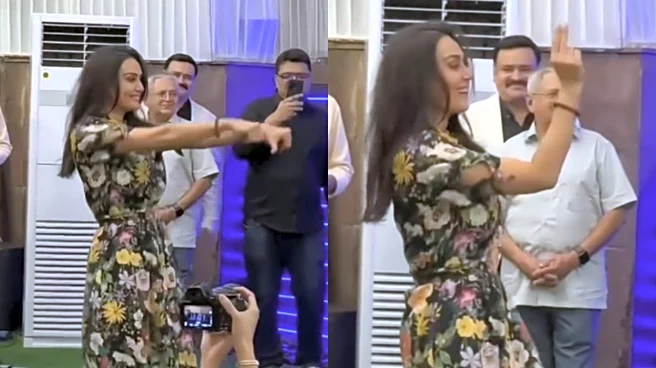 Preity Zinta Steals The Show With Iconic Bhumbroo Dance At Shabana Azmi’s 75th Birthday Celebration - Watch