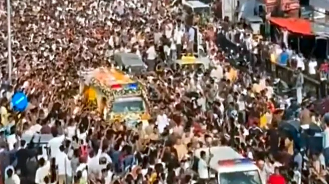 Zubeen Garg Funeral: Sea Of Fans Gather On Guwahati Streets To Pay Emotional Farewell To Singer