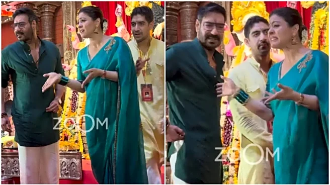 Kajol Gives EPIC Reply To Paps After They Call Ajay Devgn ‘Slim’: Bhooke Pyaase Rehte Hai – Watch